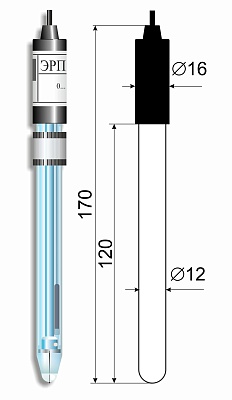 Электрод редокс (Eh) ЭКОНИКС-ЭКСПЕРТ ЭРП-105 pH-метры